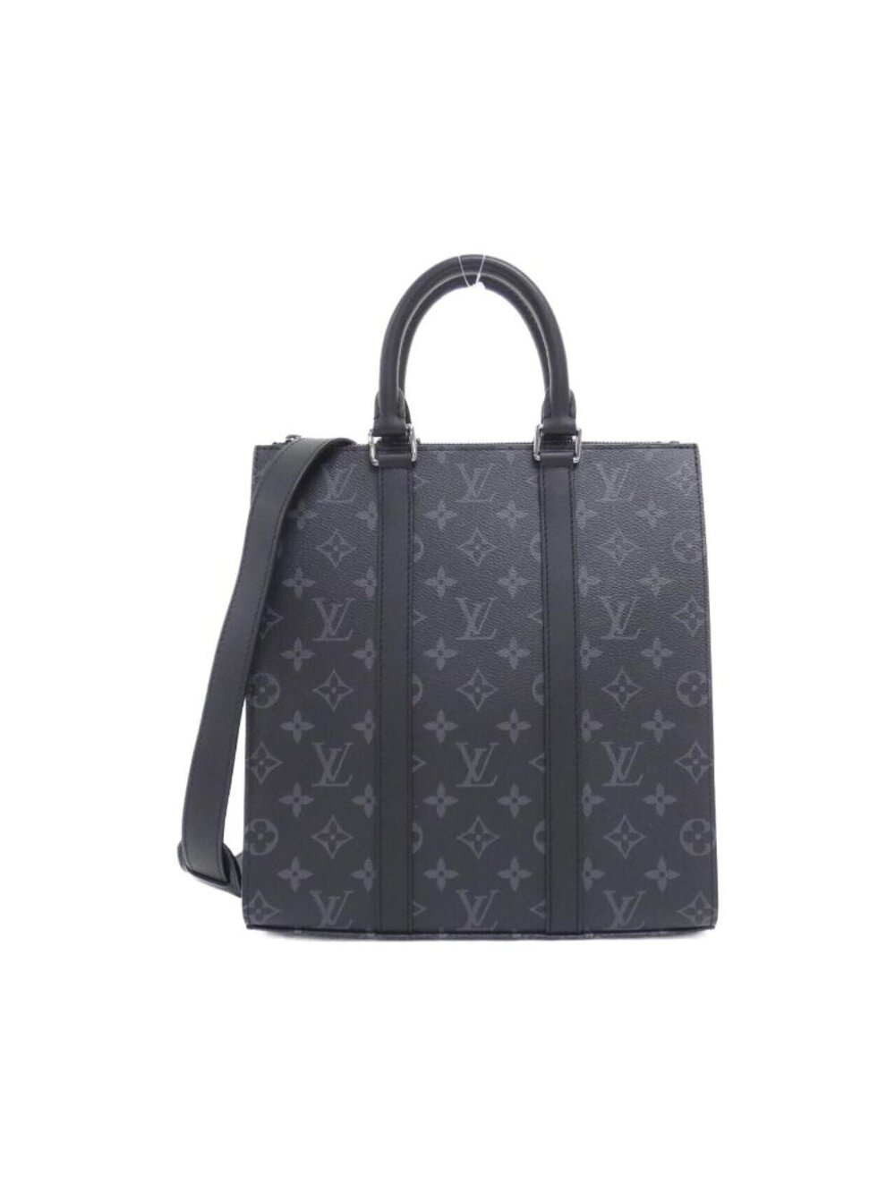 Louis Vuitton Monogram Eclipse Sac Plat Cross